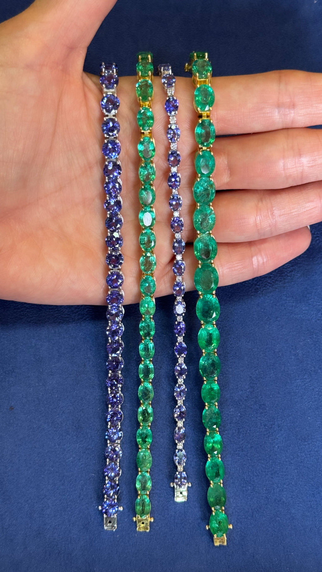 Pulseira Riviera Tanzanitas