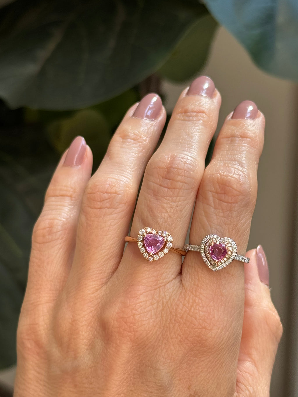 Anel Blush Heart