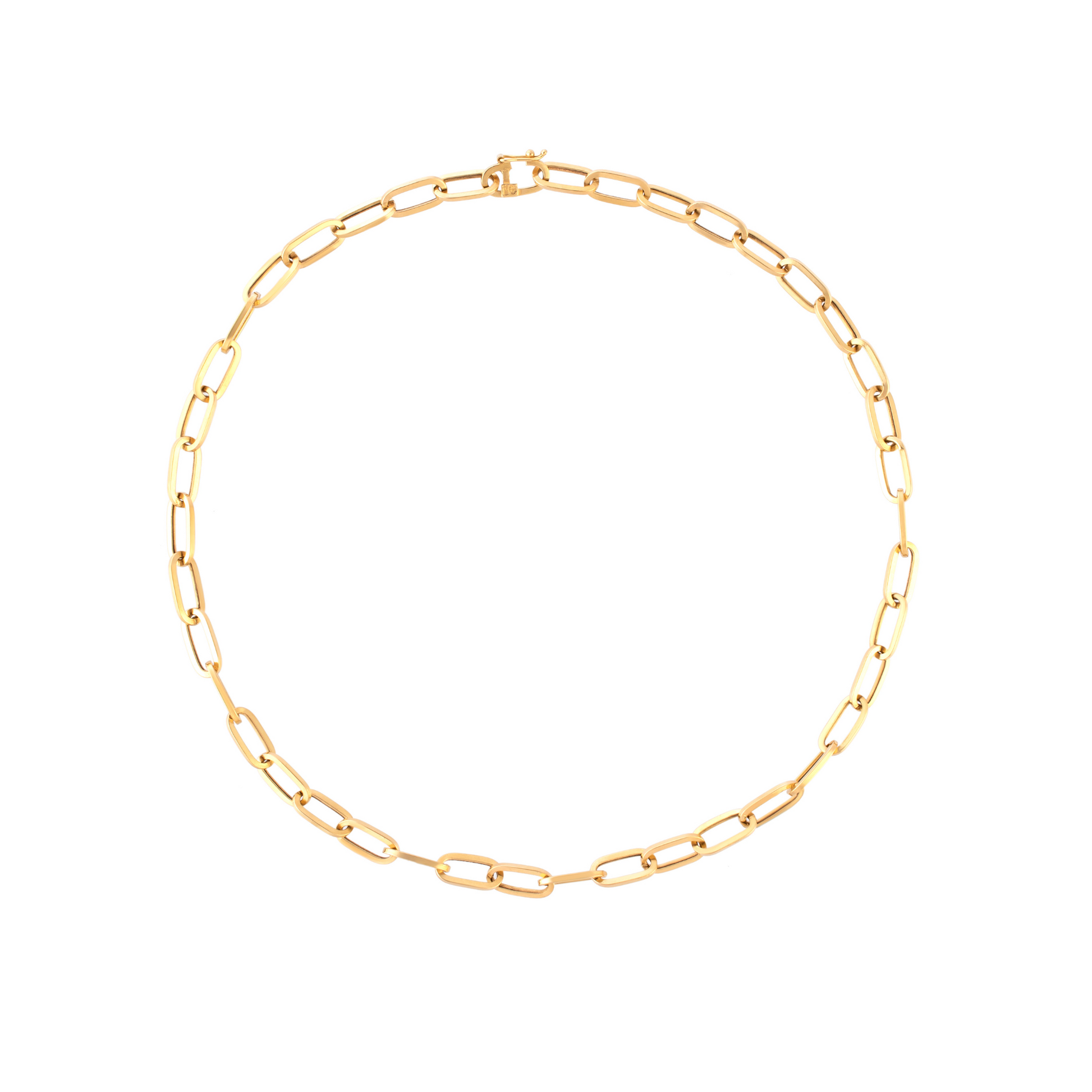 Corrente elos vazados