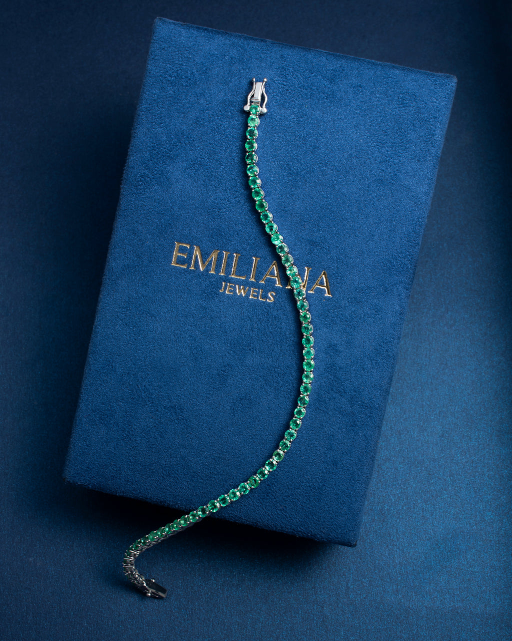 Pulseira Riviera Classic Esmeraldas 12pts