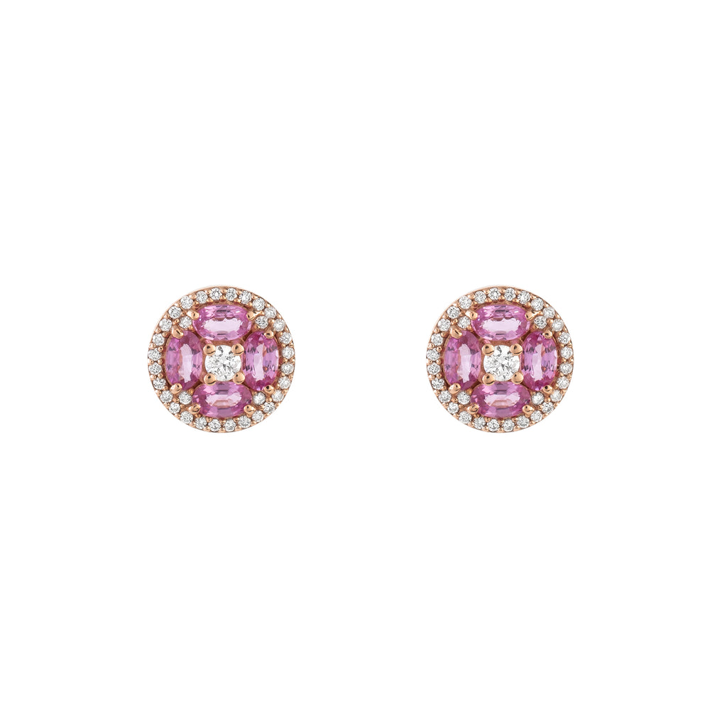 Brinco Blush Round