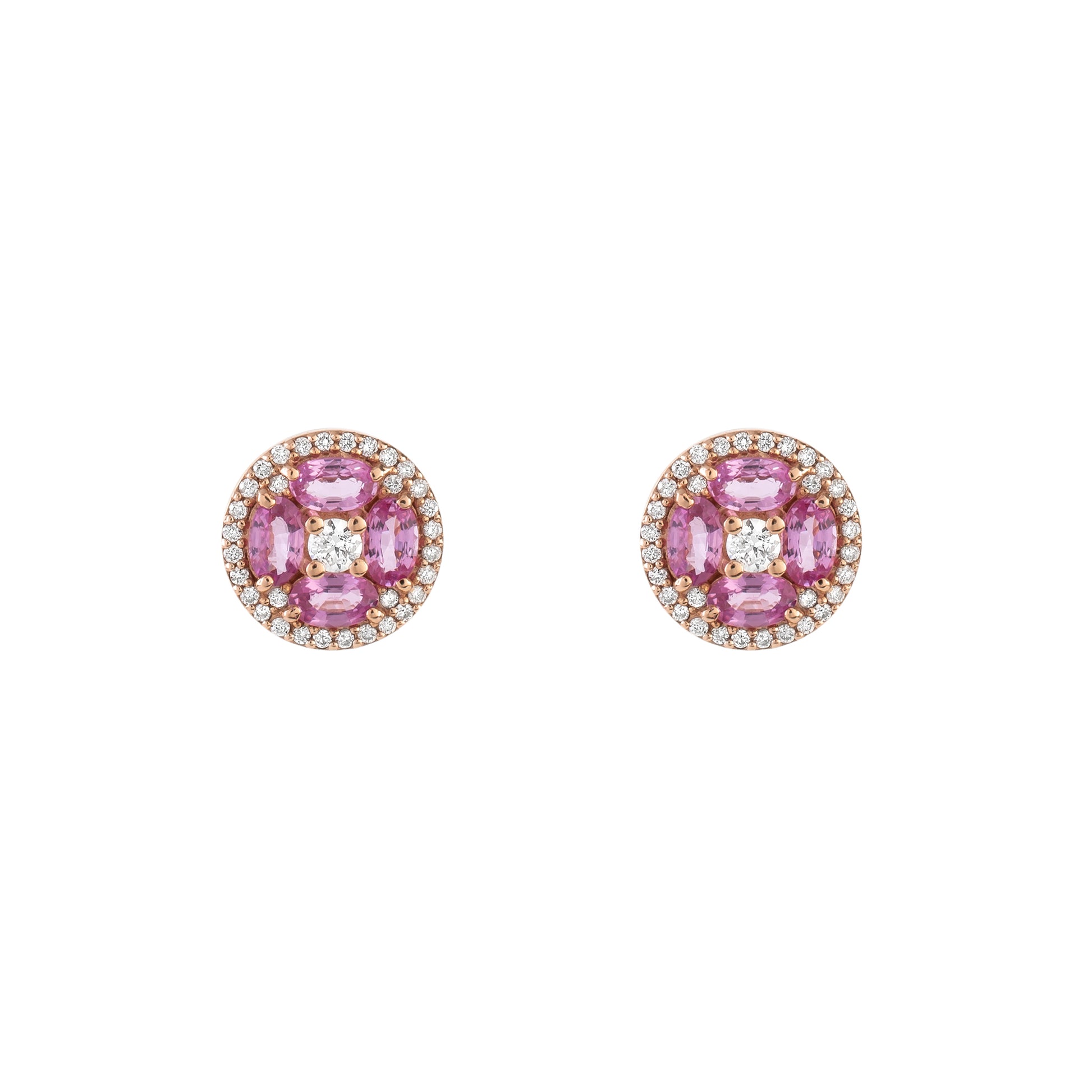 Brinco Blush Round