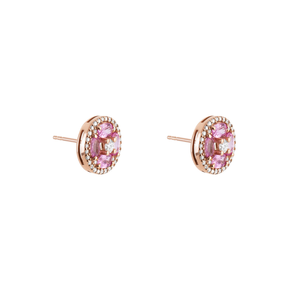 Brinco Blush Round